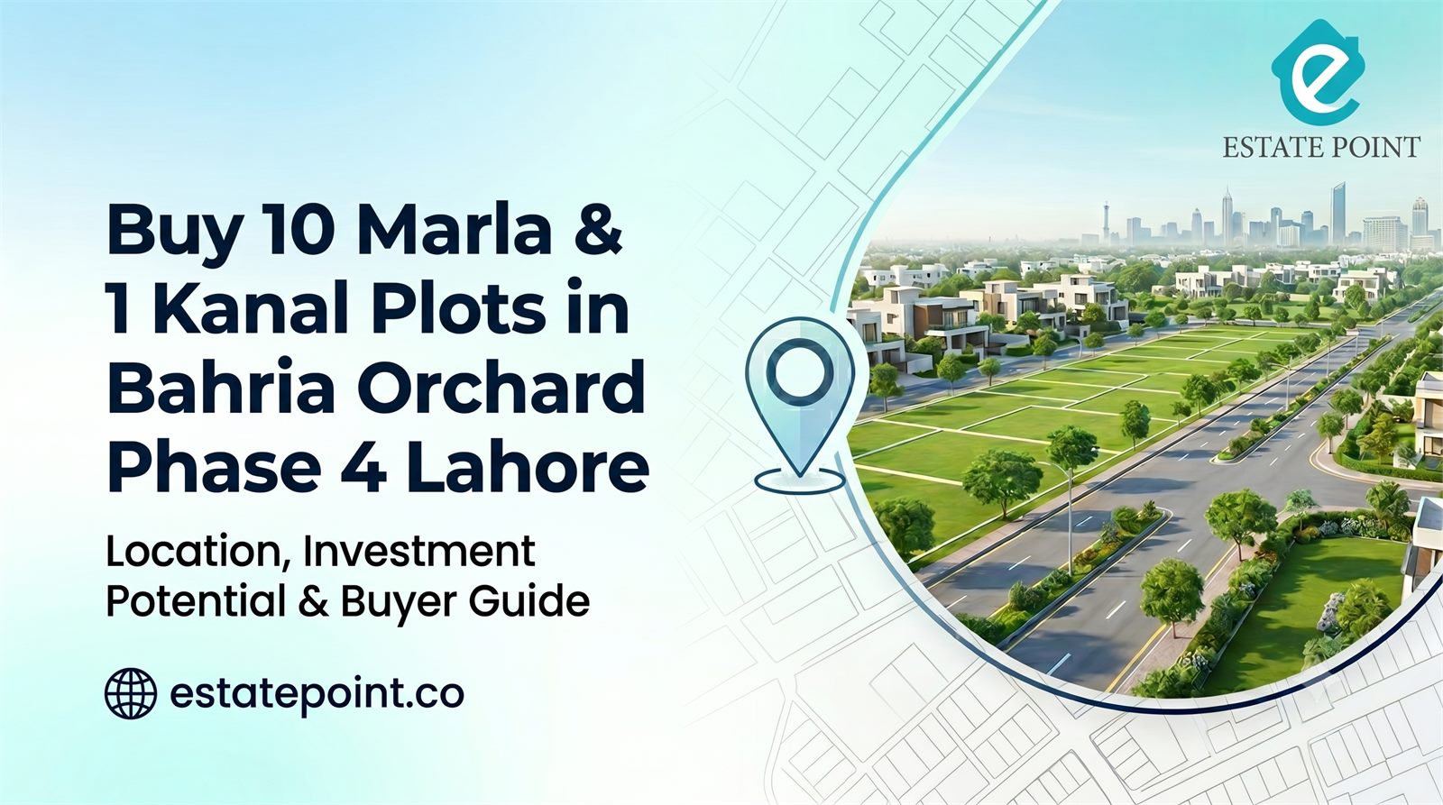 Buy 10 Marla & 1 Kanal Plots in Bahria Orchard Phase 4 Lahore