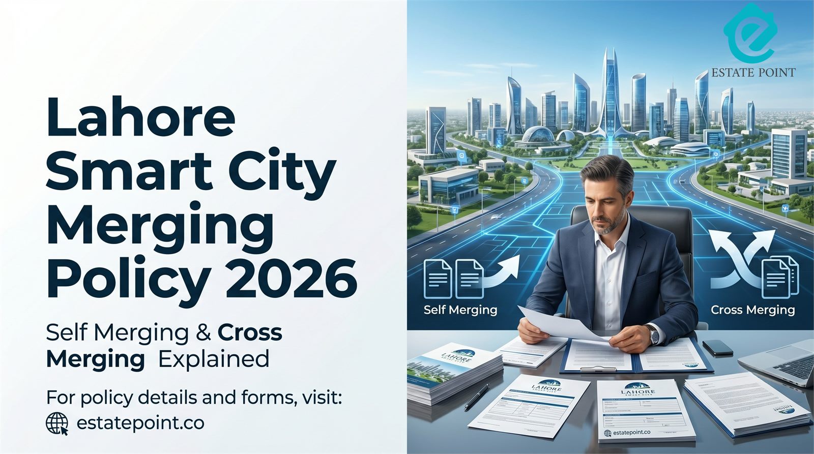   Lahore Smart City Merging Policy 2026: Self Merging Cross Merging And Investor Guide 🏙️💙