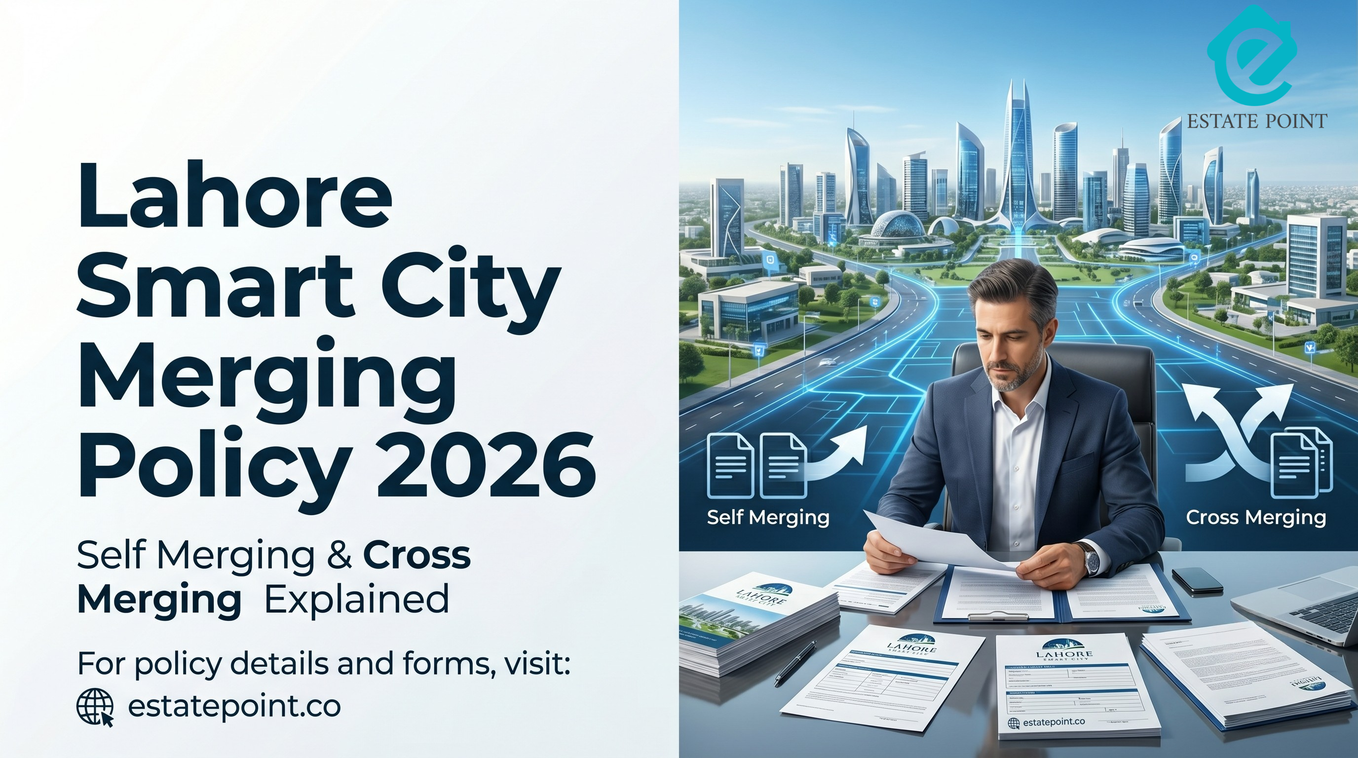   Lahore Smart City Merging Policy 2026: Self Merging Cross Merging And Investor Guide 🏙️💙