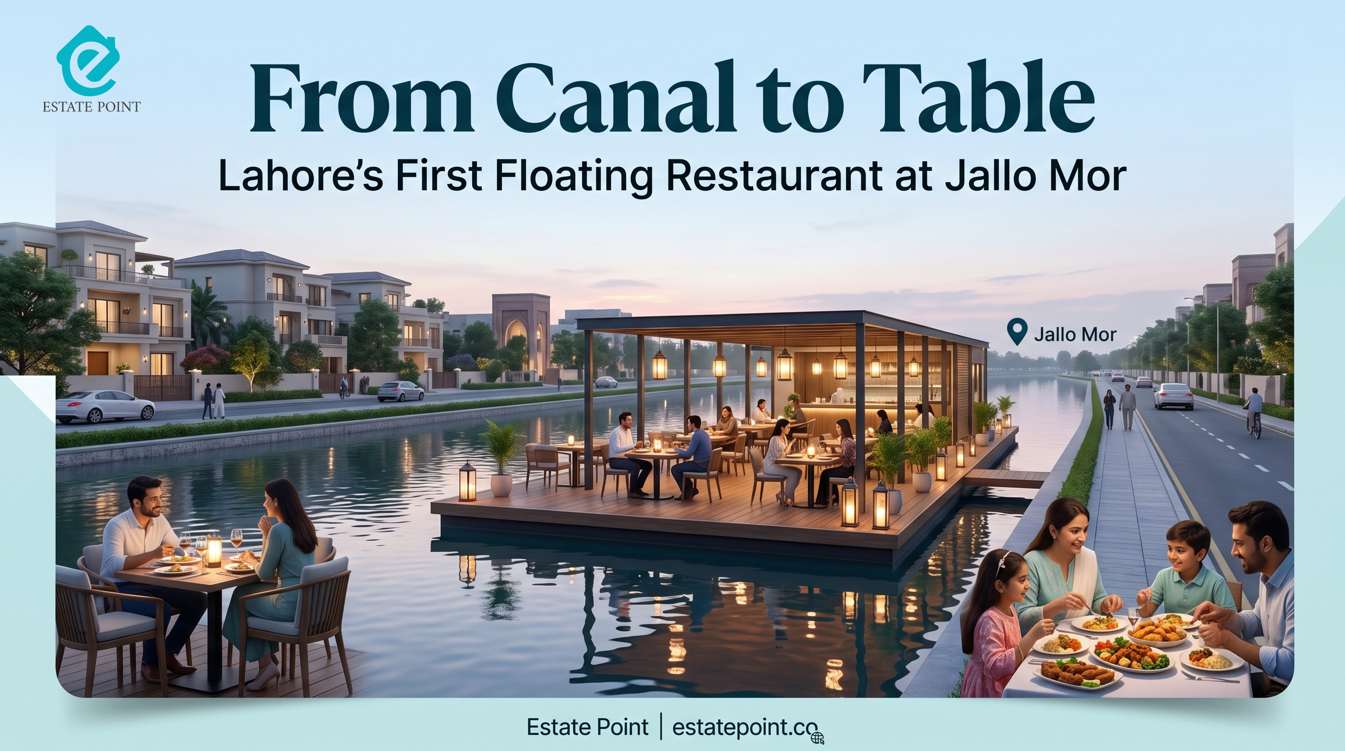 From Canal to Table: Lahore’s First Floating Restaurant at Jallo Mor