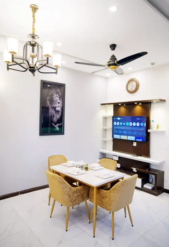 FULLY FURNISHED 5-MARLA BRANDID BUNGALOW IS AVAILABLE FOR SALE IN THE BEST BLOCK OF PHASE 9 TOWN DHA LAHORE.