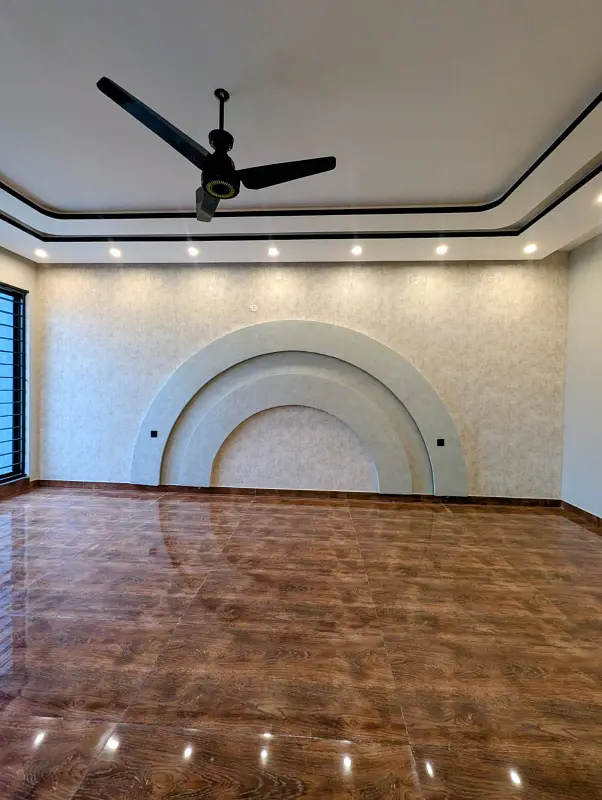 1 Kanal Brand New House with Private Home Theater | 5 Bed | Double Height Lobby | 80 Ft Road Wapda Town