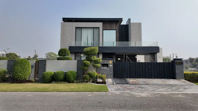 (1 Kanal House + 1 Kanal Lawn) Fully Furnished Modern Corner Bungalow For Sale DHA Phase 7, Block T