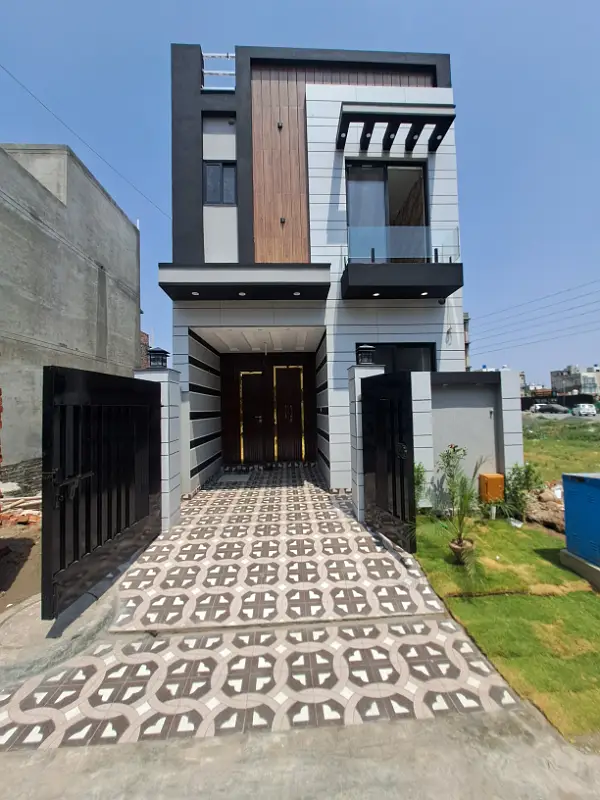 3 Marla Modern Design Luxury Brand New House For Sale In C Block Al Kabir Town