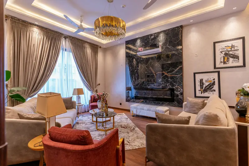 Fully Furnished 1 Kanal Modern Design Top Class House For Sale