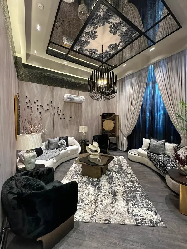 One Kanal Brand New Luxury Ultra-Modern Design Most Beautiful Fully Furnished Bungalow 2 Servant Quarter In Basement For Sale At Prime Location Of DHA Lahore Ne