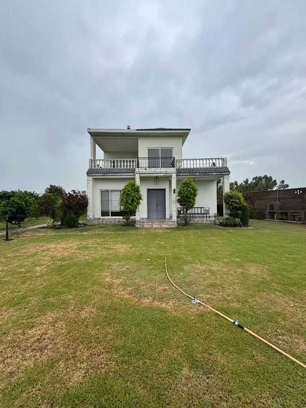 5 kW Installed Solar System, 25 kW transformer, 12 Kanal Farm House for Sale on Bedian Road, Lahore