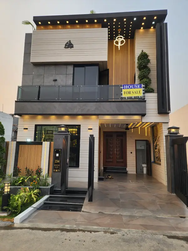5 MARLA LUXURY EXECUTIVE HOUSE FOR SALE IN TULIP OVERSEAS BLOCK