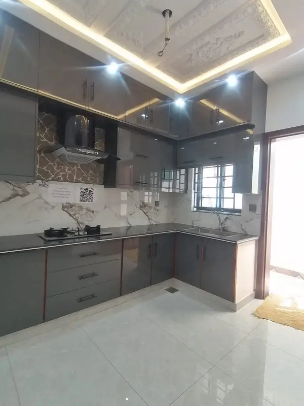 05 MARLA FACING PARK BRAND NNEW DOUBLE STORY HOUSE AVAILABLE FOR SALE AT PRIME LOCATION IN KHAYABAN-E-AMIN L BLOCK