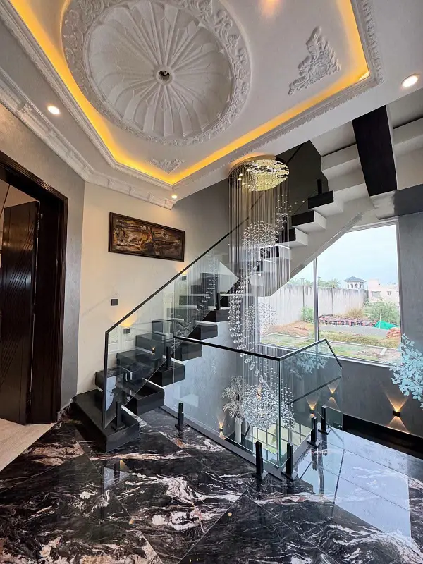 10 Marla Brand New House For Rant Sector C Jasmine Block Bahria Town Lahore