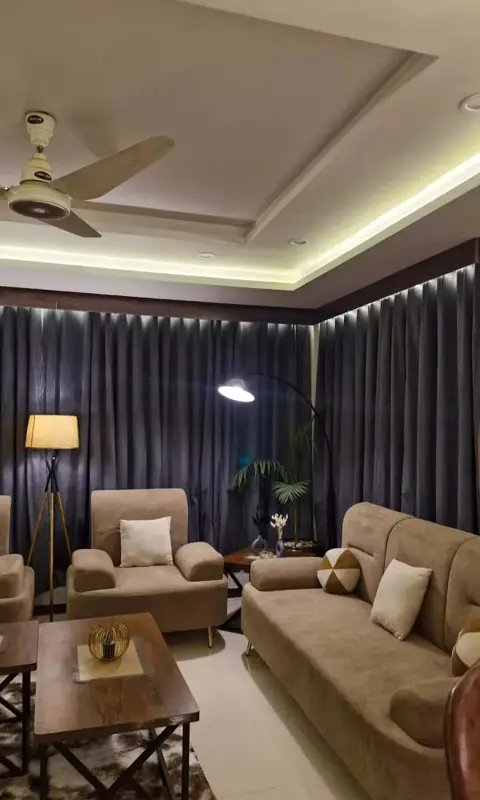 Luxury Night Stay Apartment in Bahria Town Lahore | Furnished 1 Bedroom VIP Flat for Short Stay | Per Day Apartment | Short Stay Room