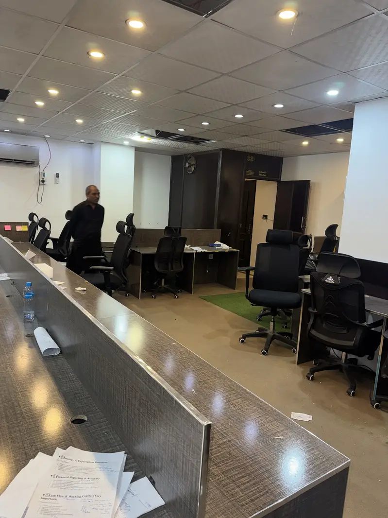 Semi Furnished Office For Rent Main Boulevard Gulberg Lll .
