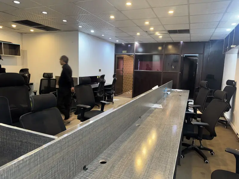Semi Furnished Office For Rent Main Boulevard Gulberg Lll .